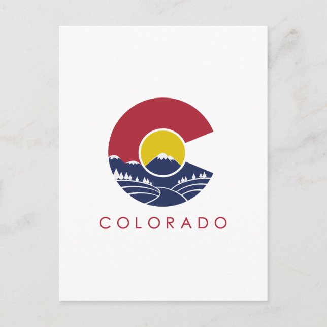 Cartão Postal C Colorado (Frente)