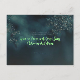 Cartão Postal C. H. Espurgeon - Aquele que conta as estrelas