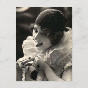 Cartão Postal C. Taunt Bonito de Mulher de 1910