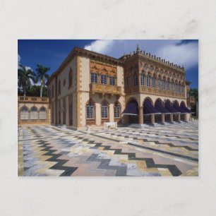 Cartão Postal Ca' d' Zan, residência de inverno de John Ringling