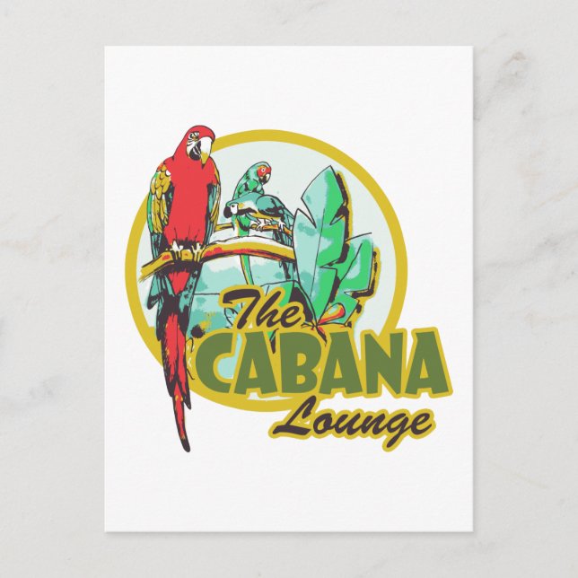 Cartão Postal Cabana Lounge (Frente)