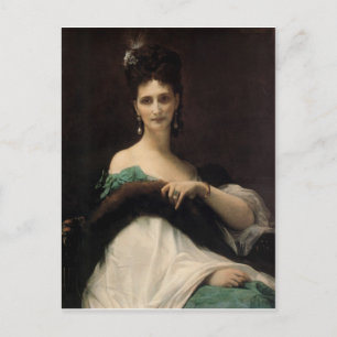 Cartão Postal Cabanel Alexandre La Comtesse de Keller 1873