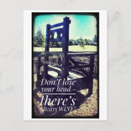 Cartão Postal cabeça