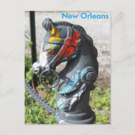 Cartão Postal Cabeça de Cavalo - Posto Colorir Nova Orleans