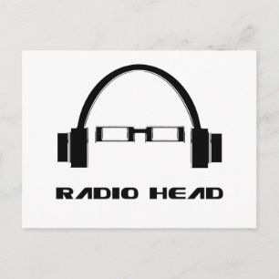 Cartão Postal Cabeça de Rádio