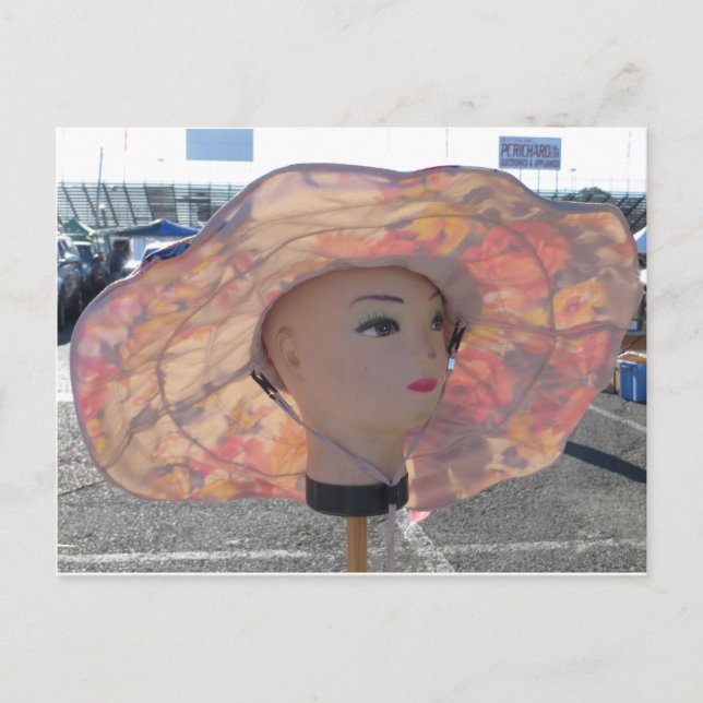 Cartão Postal Cabeça Decortiva (Frente)