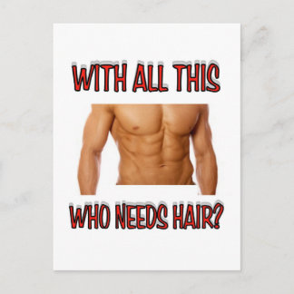 Cartão Postal cabelo