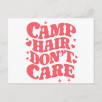 Cabelo de Acampamento Não Liga Verão Garotas de Ac