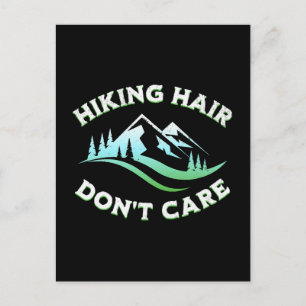 Cartão Postal Cabelo de Caminhada Não Liga
