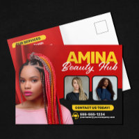 Cabelo Vermelho e Bela Salon Braider Wigs