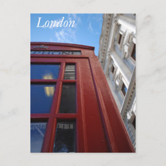 Cartão Postal cabina do telefone de Londres