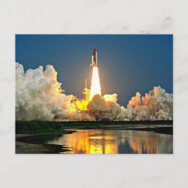 Cartão Postal Cabo Canaveral Launch Pad Rotulado