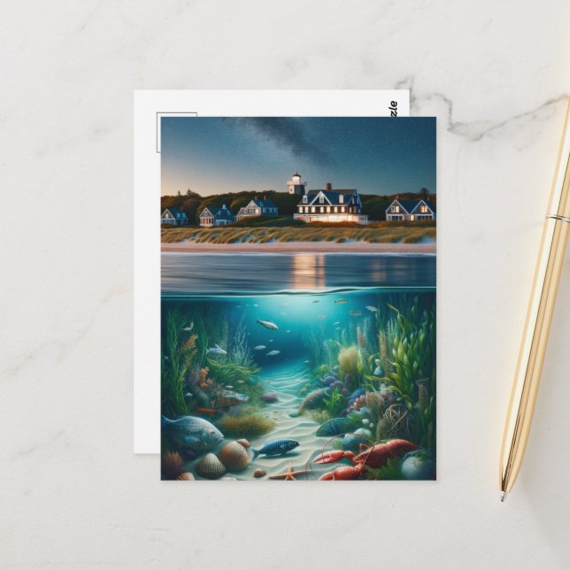 Cartão postal Cabo Cod (Frente/Verso In Situ)