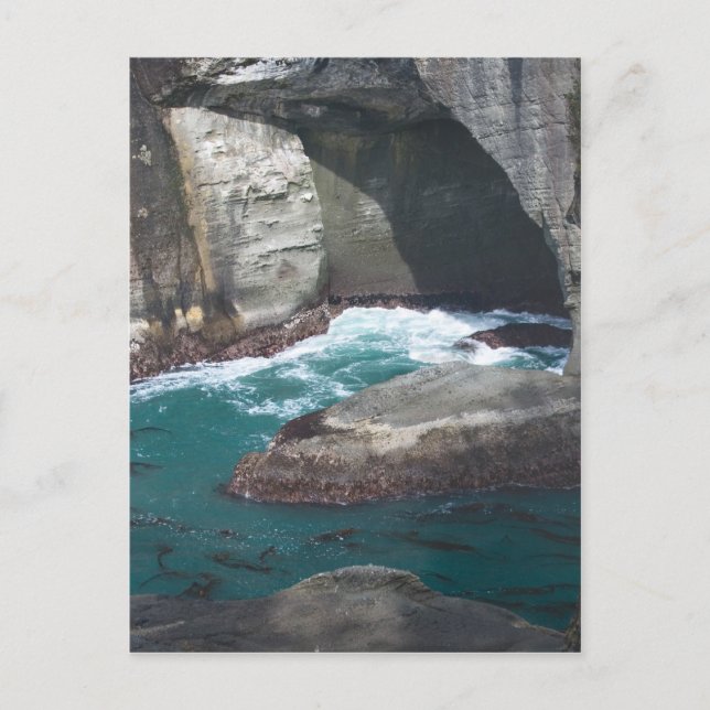 Cartão Postal Cabo Flattery Estado de Washington (Frente)