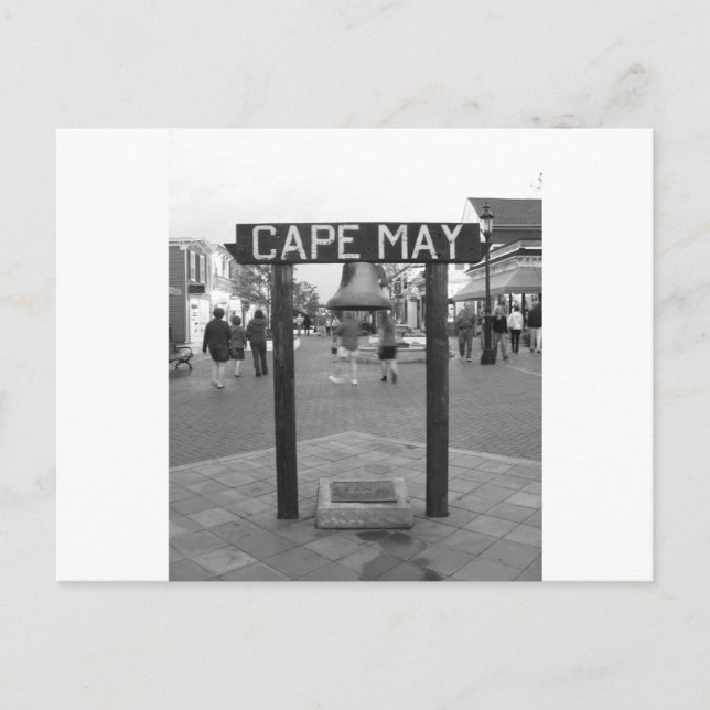 Cartão Postal Cabo May * Sinal (Frente)