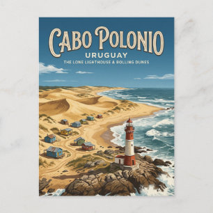 Cartão Postal Cabo Polonio