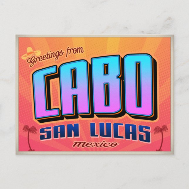 CARTÃO POSTAL CABO SAN LUCAS (Frente)