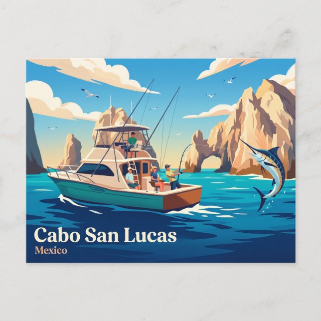 Cartão Postal Cabo San Lucas México (Frente)