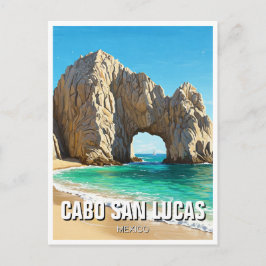 Cartão Postal Cabo San Lucas México El Arco Viagem