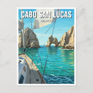 Cartão Postal Cabo San Lucas Mexico El Arco Viagem