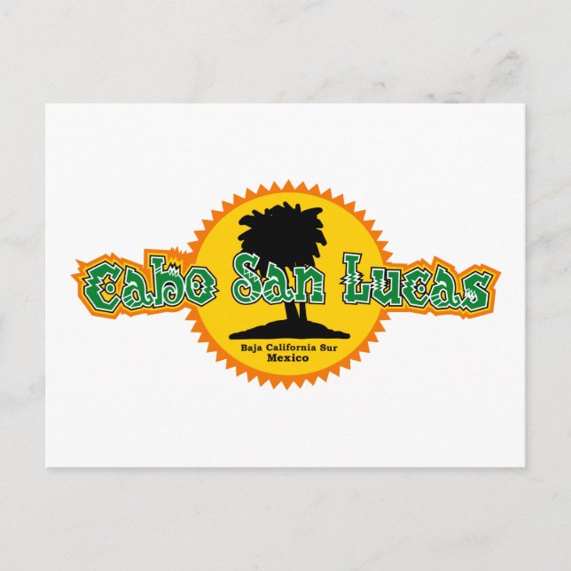 Cartão Postal Cabo San Lucas Sun (Frente)