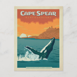 Cartão Postal Cabo Spear, Terra Nova