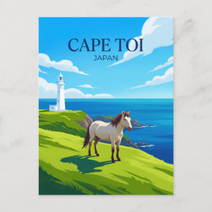 Cartão Postal Cabo Toi Japão