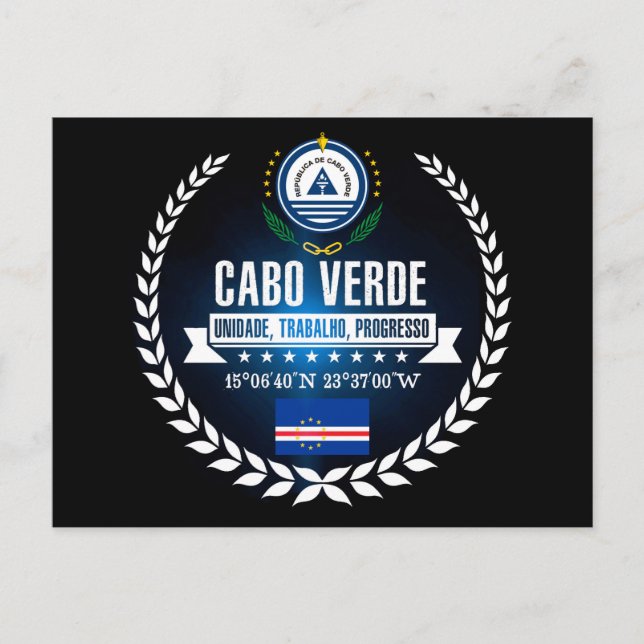 Cartão Postal Cabo Verde (Frente)