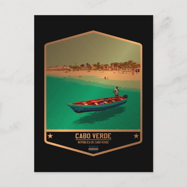 Cartão Postal Cabo Verde (Frente)
