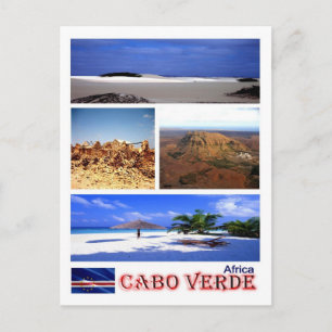 Cartão Postal Cabo Verde -