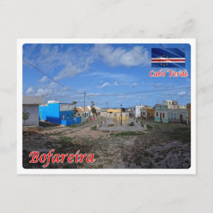 Cartão Postal Cabo Verde - Bofareira -