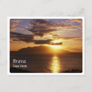 Cartão Postal Cabo Verde - Brava -