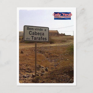 Cartão Postal Cabo Verde - Cabeca dos Tarrafes -