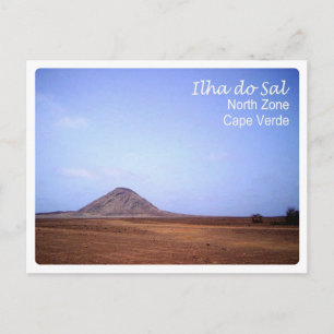 Cartão Postal Cabo Verde - Ilha de Sal - Zona Norte -