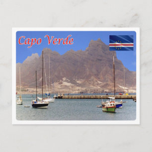 Cartão Postal Cabo Verde - Mont Cara -