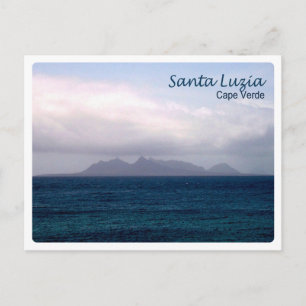 Cartão Postal Cabo Verde - Papais noeis Luzia -