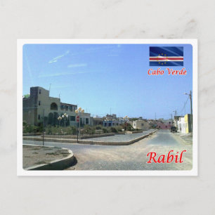 Cartão Postal Cabo Verde - Rabil -