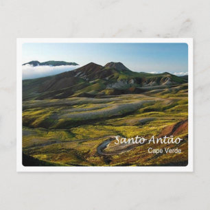 Cartão Postal Cabo Verde - Santo Antao -