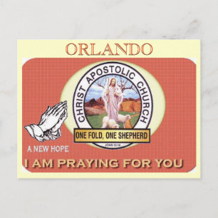 CARTÃO POSTAL CAC ORLANDO) MOJISOLA GBADAMOSI