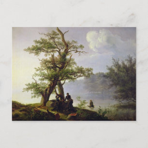 Cartão Postal Caça às aves aquáticas, 1828