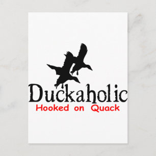 CARTÃO POSTAL CAÇA DE DUCK