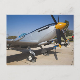 Cartão Postal Caça Spitfire de fabricação britânica