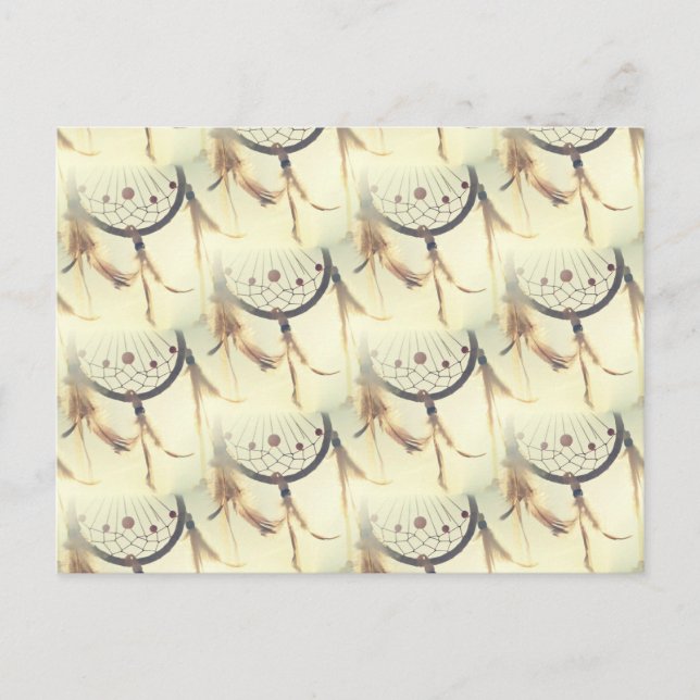 Cartão Postal caçador de sonhos (Frente)