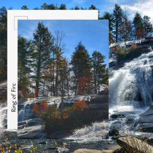 Cartão Postal Cachoeira Alta de Outono Fotográfico NC