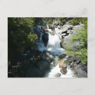 Cartão Postal Cachoeira Cascade em Yosemite National Park
