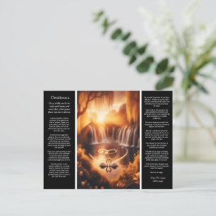 Cartão Postal Cachoeira Desiderata: Quedas da Romance Dourada