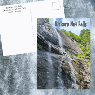 Cartão Postal Cachoeira Hickory Nut Falls Chimney Rock NC
