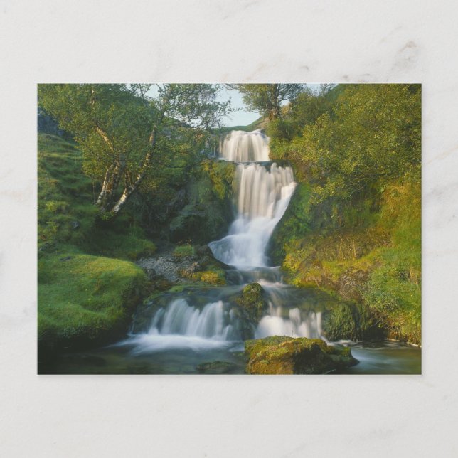 Cartão Postal Cachoeira, Ilha de Skye, Escócia (Frente)