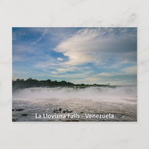 Cartão Postal Cachoeira La Llovizna - Venezuela