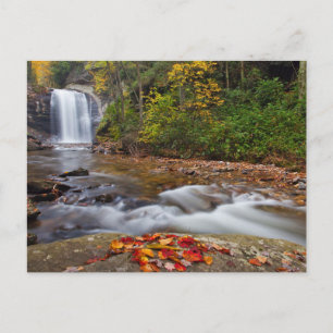 Cartão Postal Cachoeira Looking Glass Floresta Nacional Pisgah